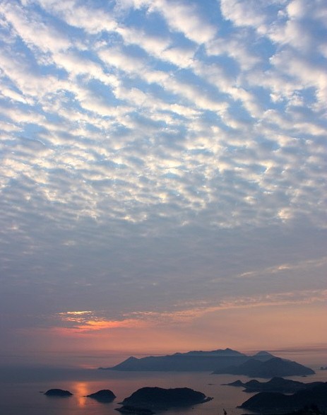 中國(guó)最美的灘涂霞浦縣觀日出日落