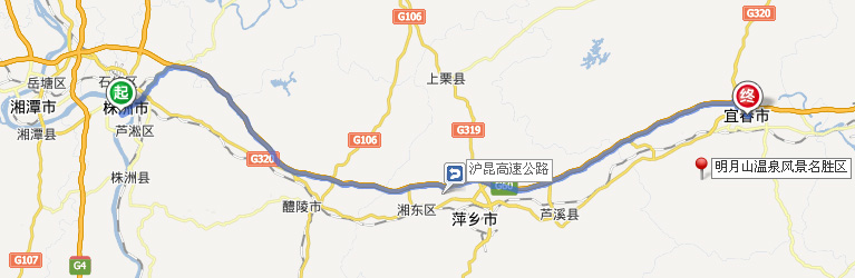 株洲到明月山怎么走_株洲到明月山交通指南