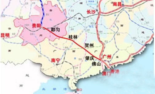 貴廣鐵路正式運營 沿途有哪些站點