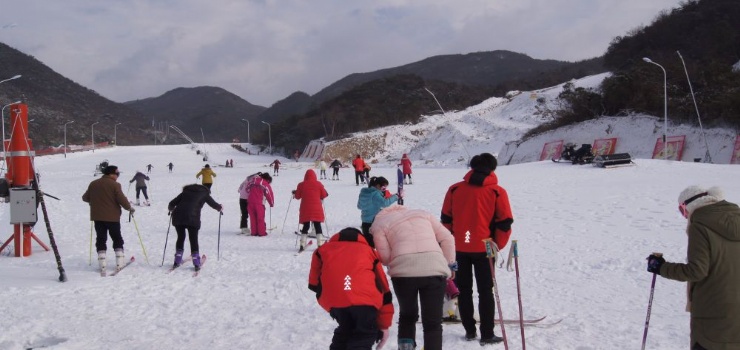 瀏陽大圍山野外滑雪場