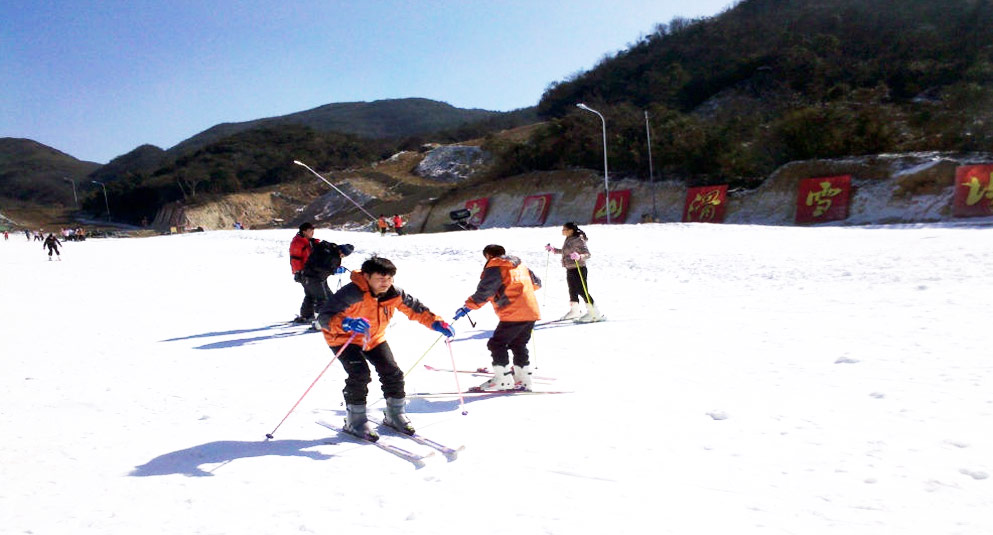 瀏陽大圍山野外滑雪場