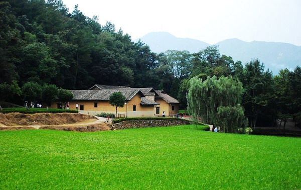 韶山毛澤東同志故居風水_毛澤東故居風水圖解