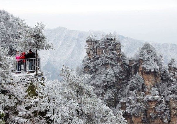 張家界雪景